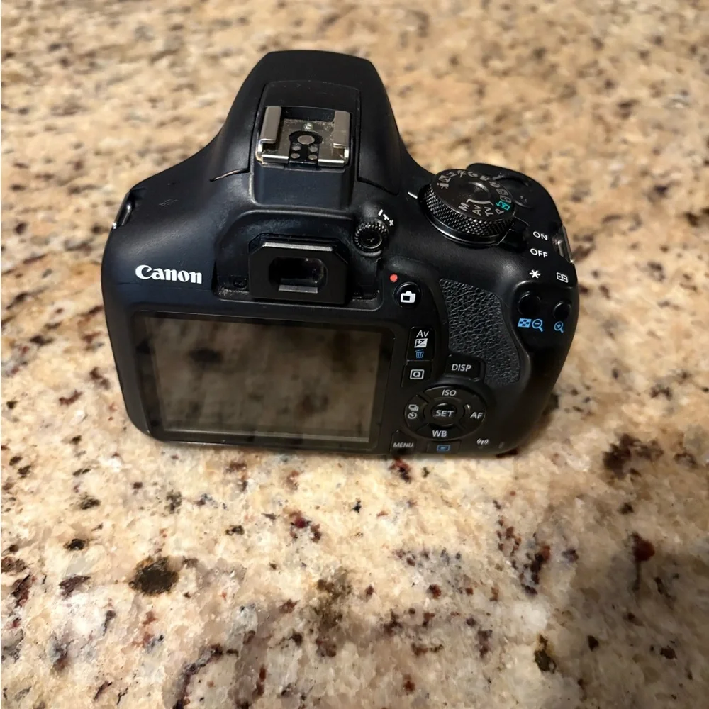 Canon EOS Rebel T7 DSLR Camera Body in Black